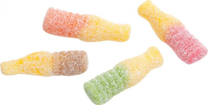 4.oz Sour Fizzy Tropical Bottles