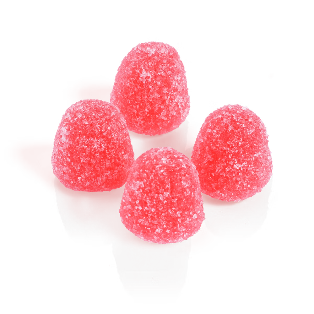 4oz JellyMarshmallow Sugar Coated Raspberries - Lolly