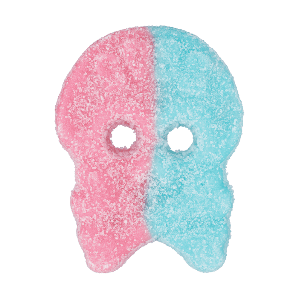 4oz Sour Dizzy Skull Bubs - Lolly